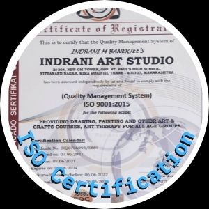 Indrani Art Studio ISO Certificate